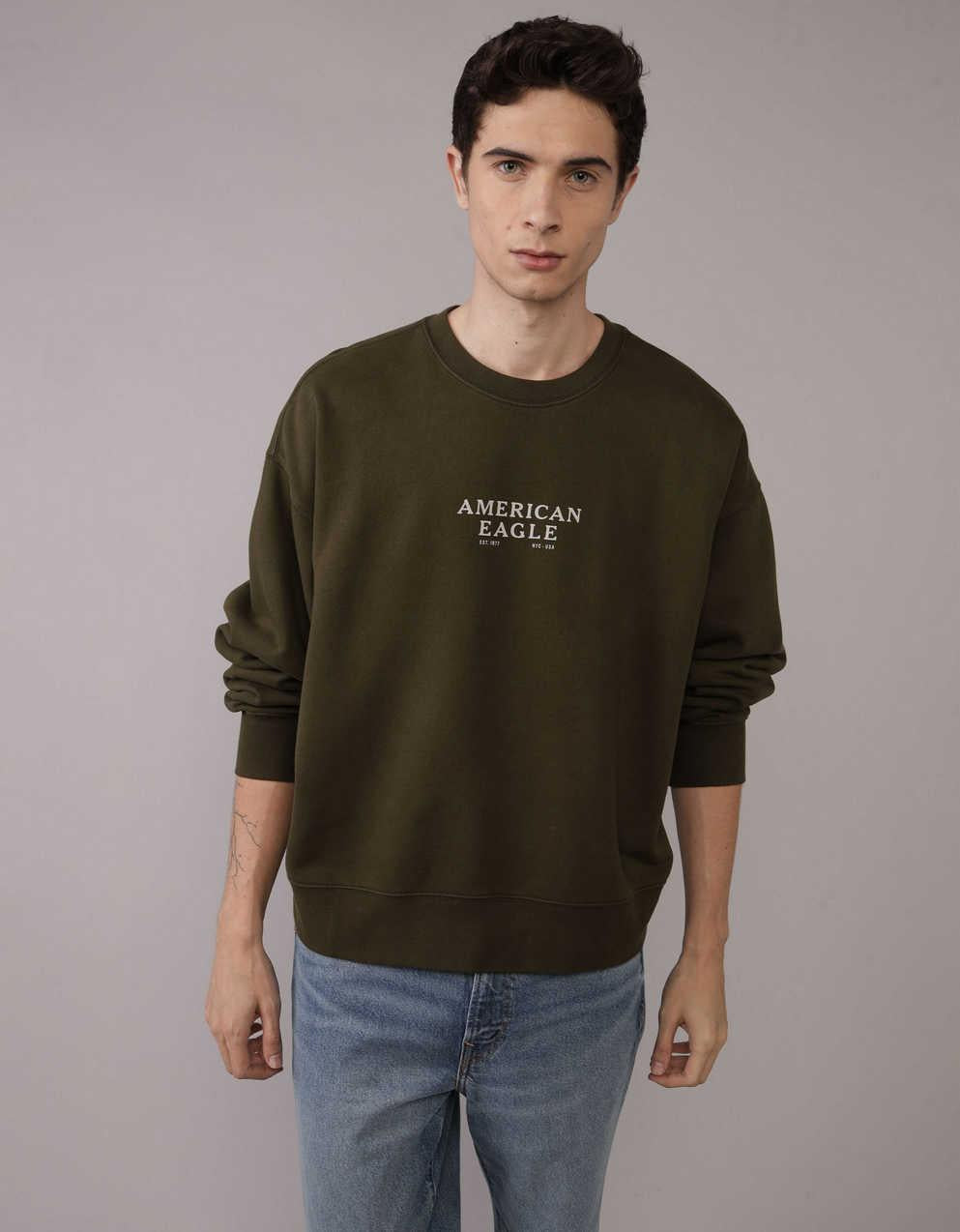 AE Graphic Crewneck Sweatshirt