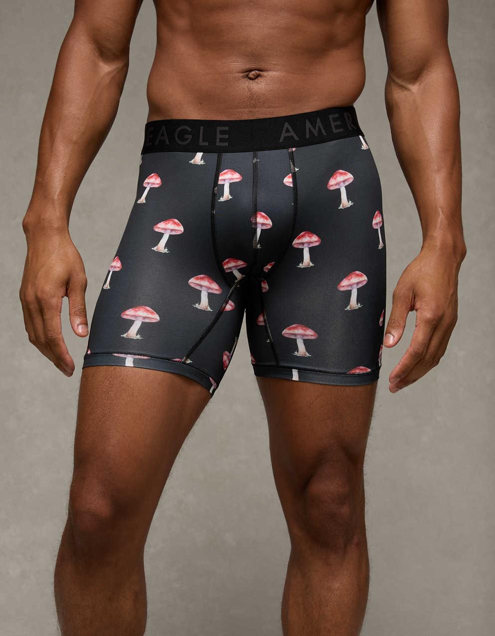 AEO Men's Mushroom 6" Flex Boxer Brief