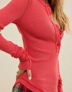 Aerie Henley Essential Layering T-Shirt
