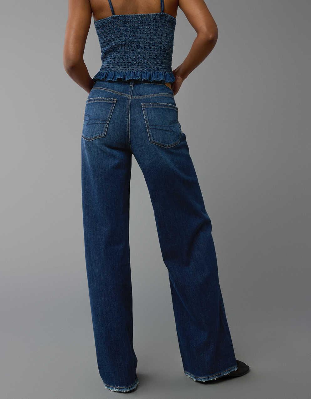 AE Super High-Waisted Baggy Jean