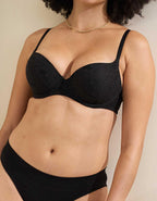 Sunnie Bloom Lace Demi Push Up Bra