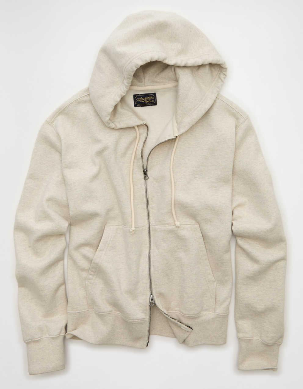 AE Laidback Luxe Full-Zip Hoodie