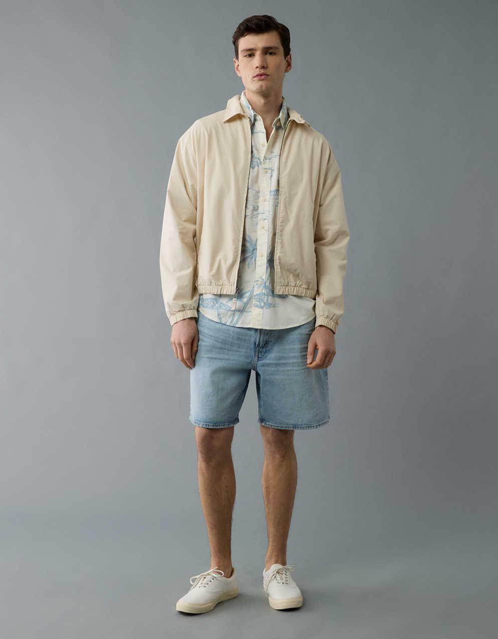 AE 9" EasyFlex Loose Denim Short