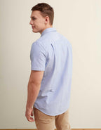 AE Short-Sleeve Slim Fit Button-Up Shirt