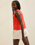 Aerie Shadow Stripe Henley Tank Top