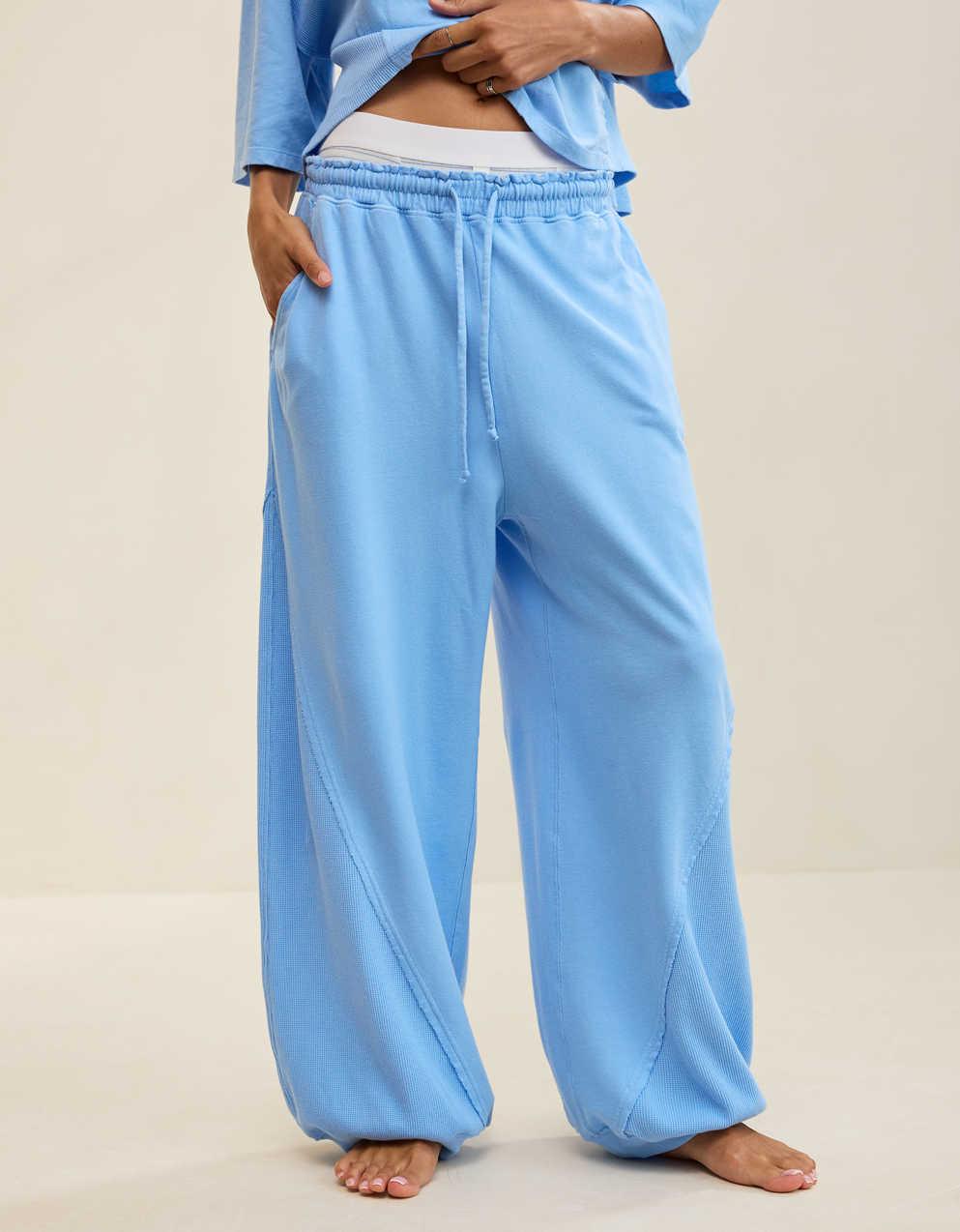 Aerie Unwind Waffle Jogger