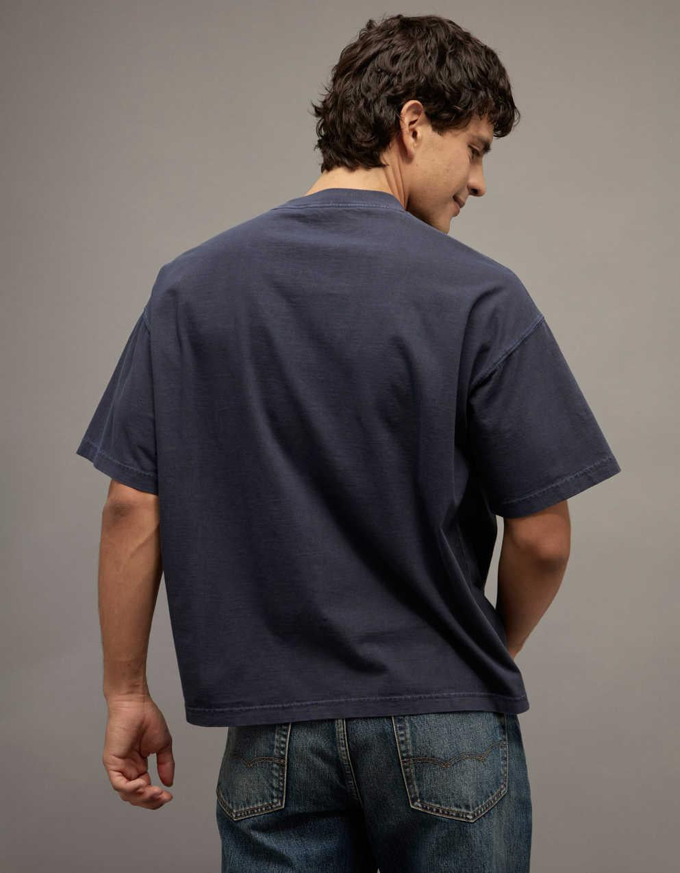 AE Relaxed Textured Slub T-Shirt