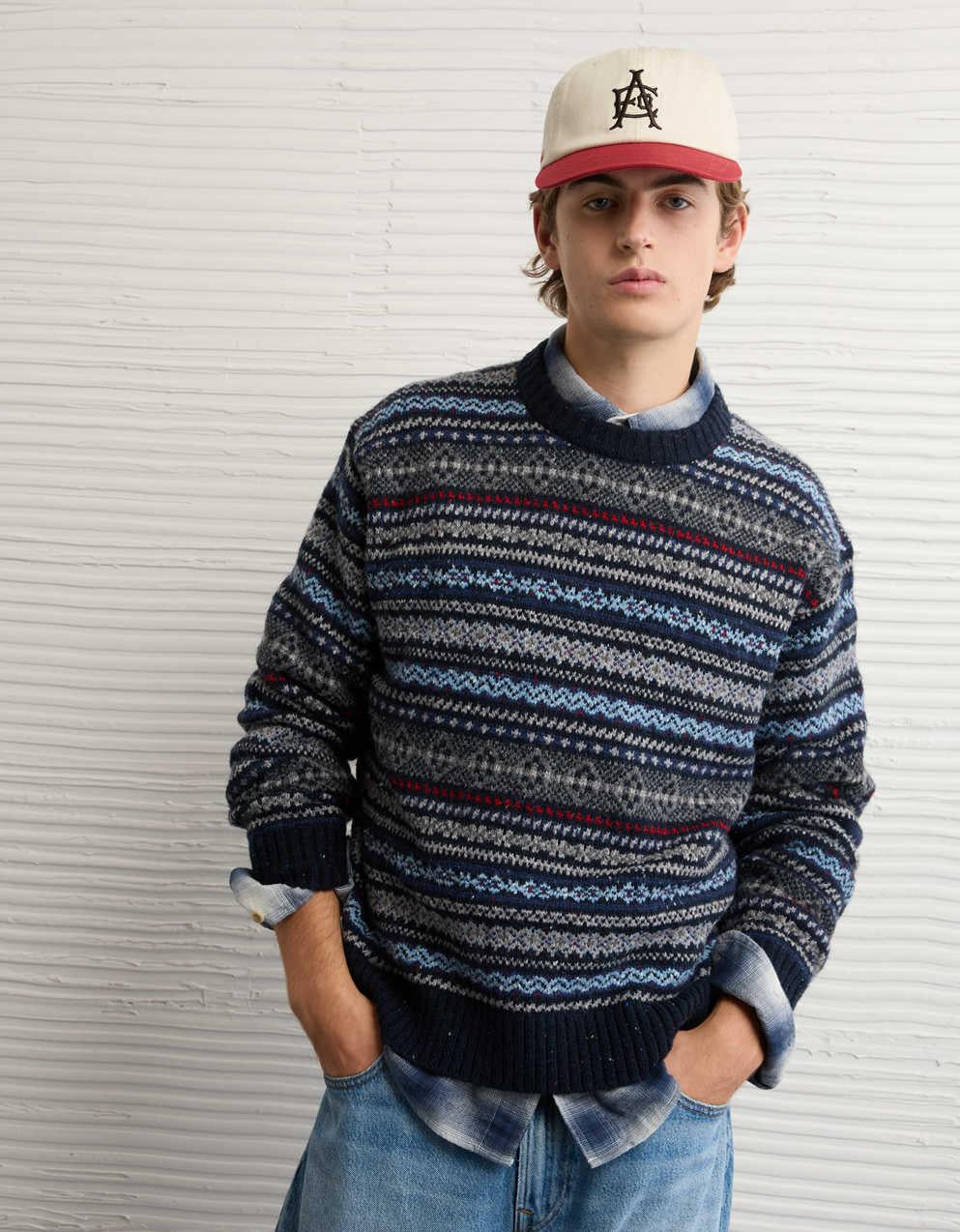 AE Cozy Cabin Fairisle Sweater