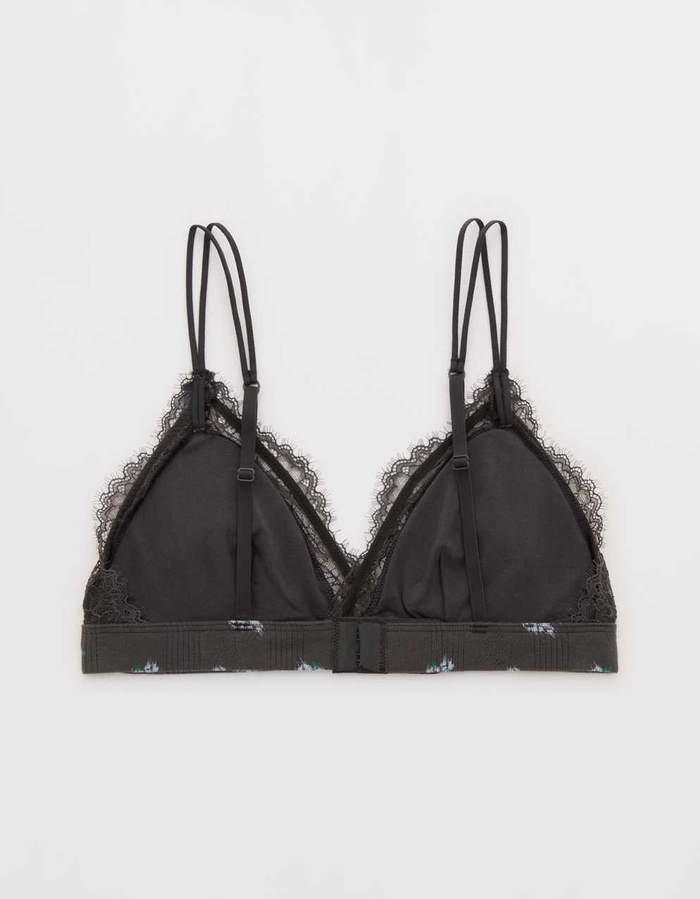 Superchill Pointelle Padded Triangle Bralette