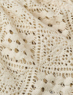 AE Lace Tie-Front Puff Sleeve Tee
