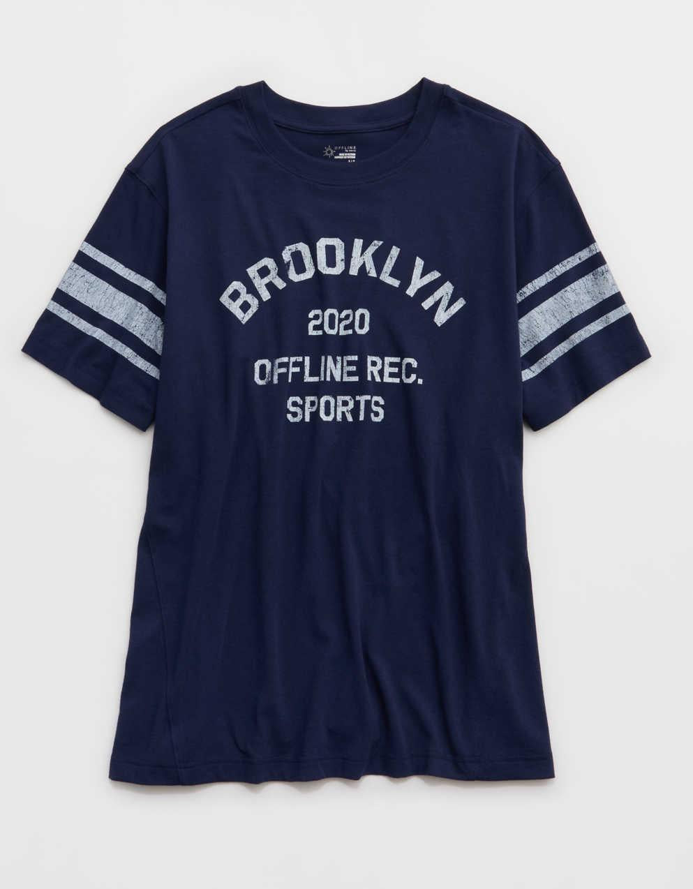 OFFLINE By Aerie Let's Stretch Seamed Boyfriend T-Shirt