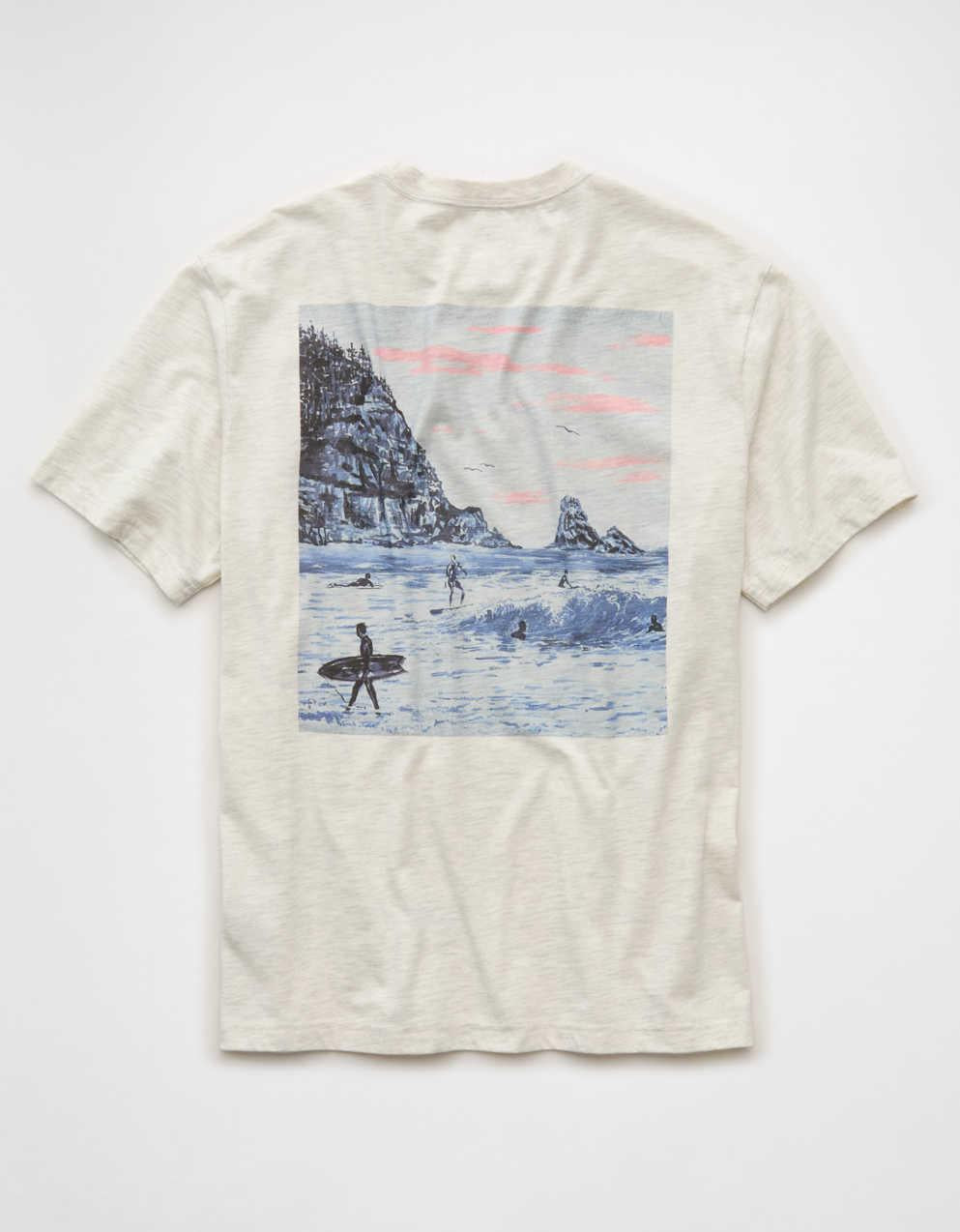 AE Standard Fit Destination Graphic T-Shirt