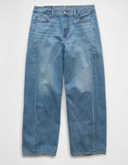 AE Dreamy Drape Strigid Barrel Jean