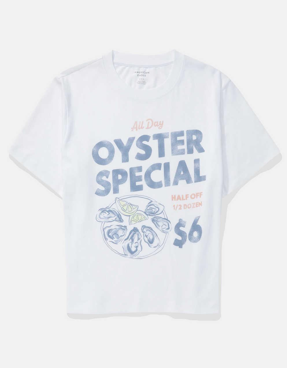 AE Oversized Food Graphic T-Shirt