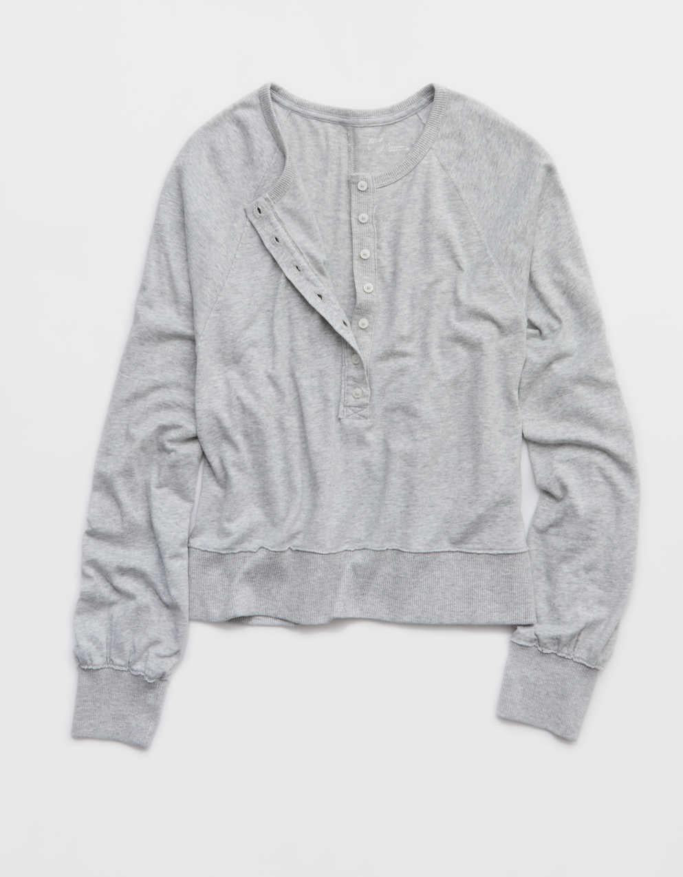 Aerie Happy Snit Henley T-Shirt