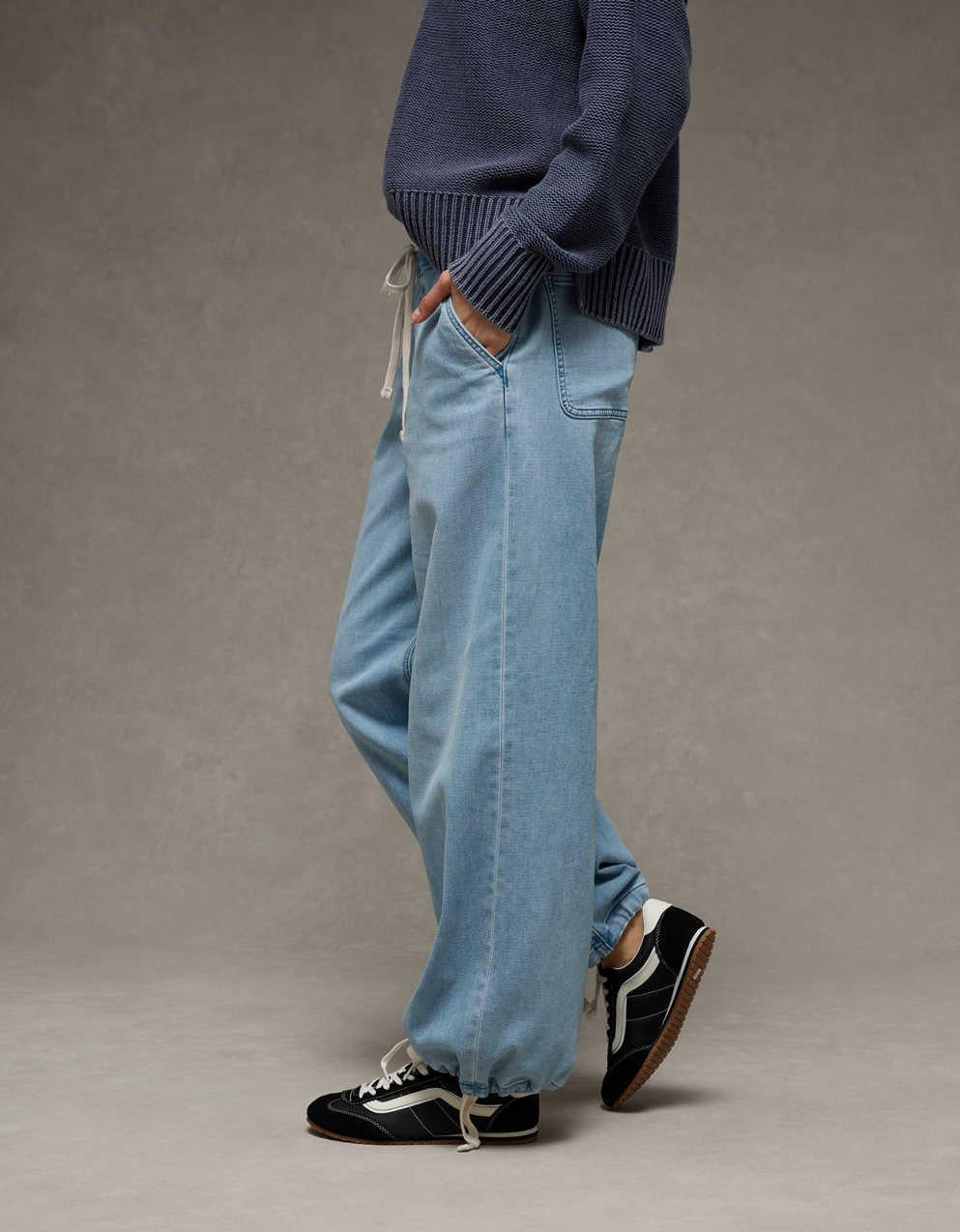 AE Cozy Dreamy Drape Convertible Jogger