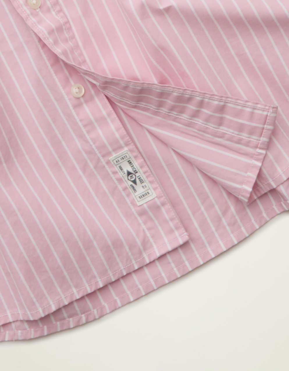AE Relaxed Fit Poplin Button-Up Shirt