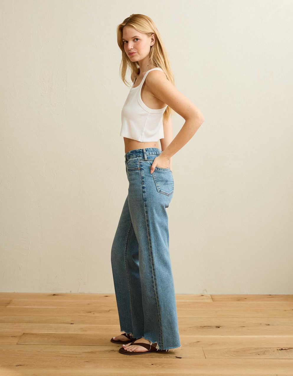 AE Curvy High-Waisted Stovepipe Jean