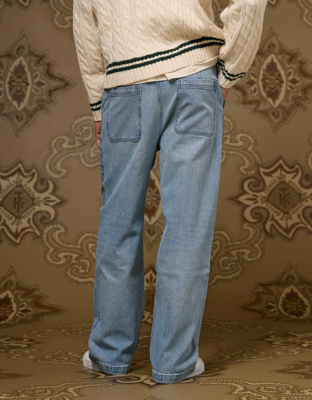 AE x Tru Kolors Pleated Denim Trouser