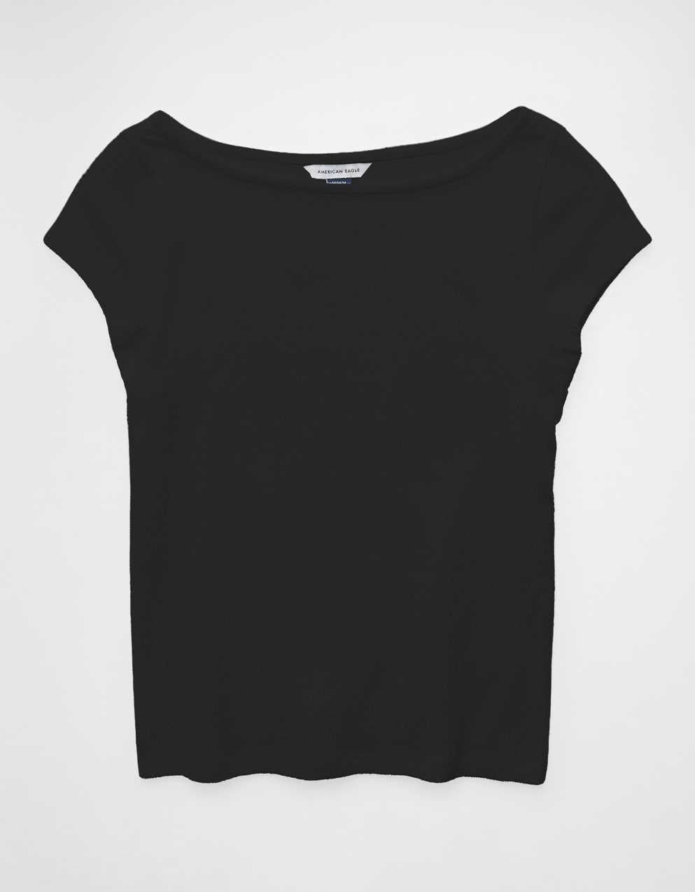 AE V-Neck Textured T-Shirt