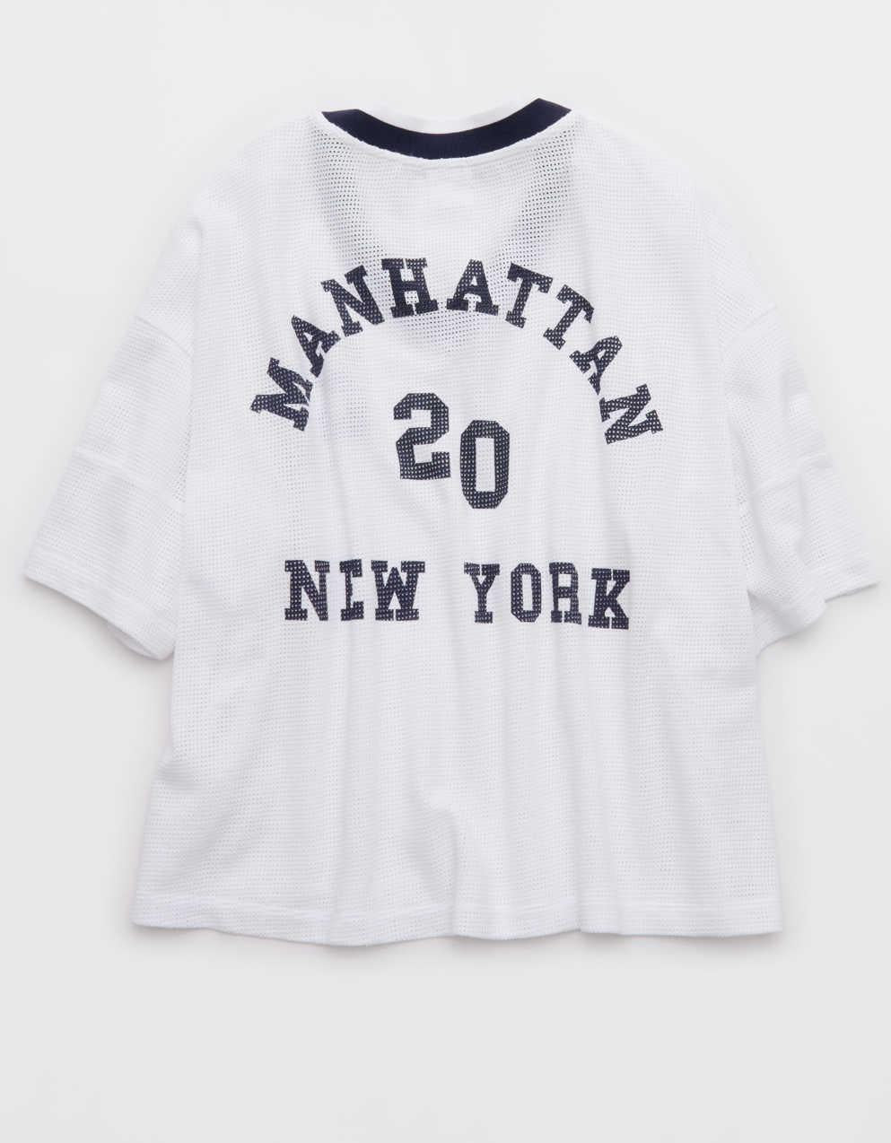 OFFLINE By Aerie Mesh Jersey Short Sleeve T-Shirt