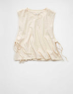 AE Sunchaser Side-Tie Muscle Tank Top