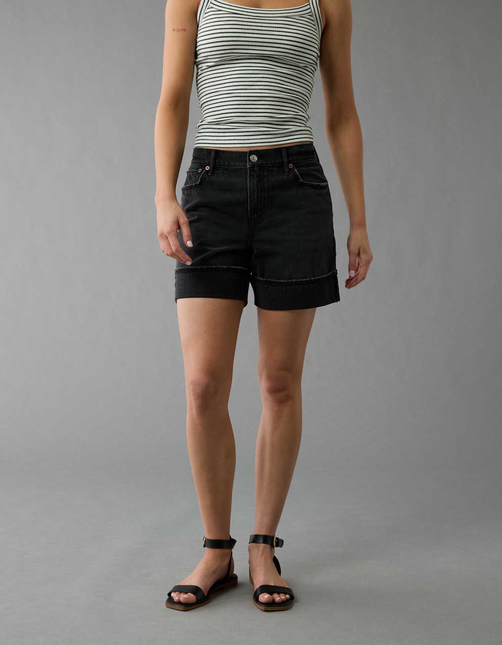 AE 6" Strigid Super High-Waisted Relaxed Denim Short