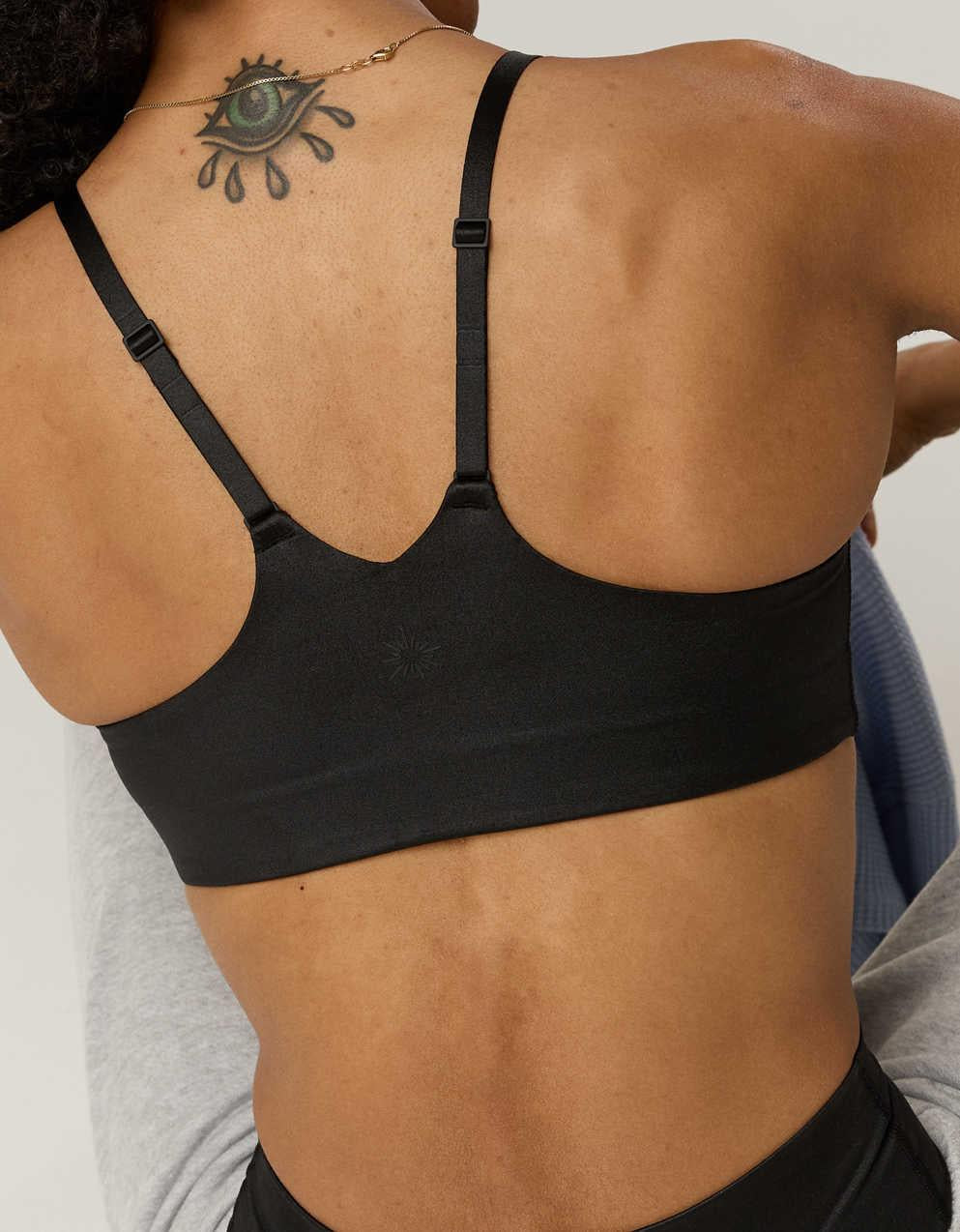 OFFLINE By Aerie Goals Gloss Strappy Sports Bra