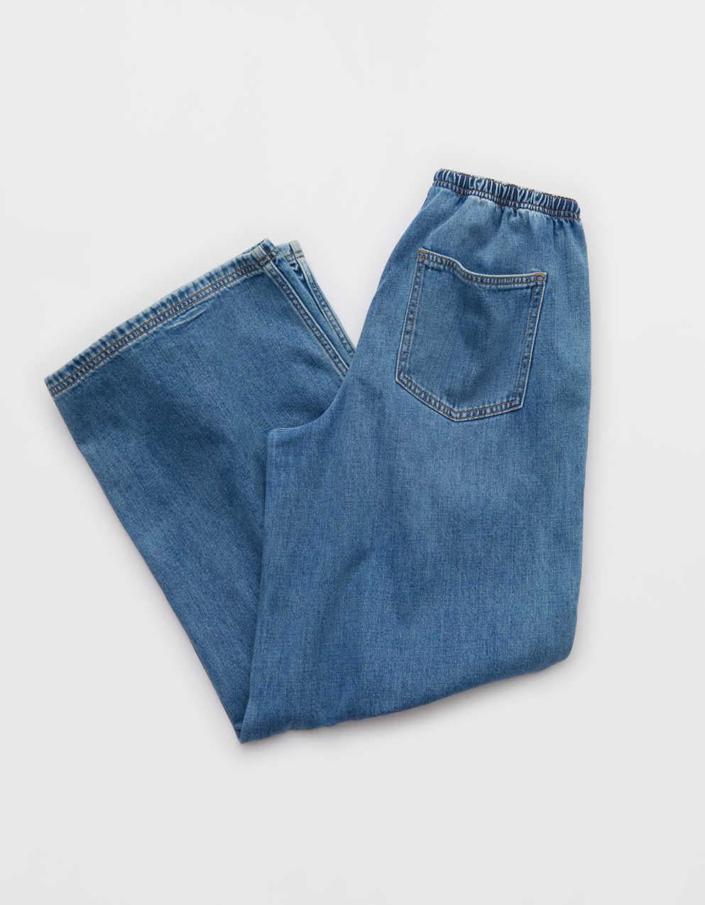Aerie Daydream Denim Pull-On Pant