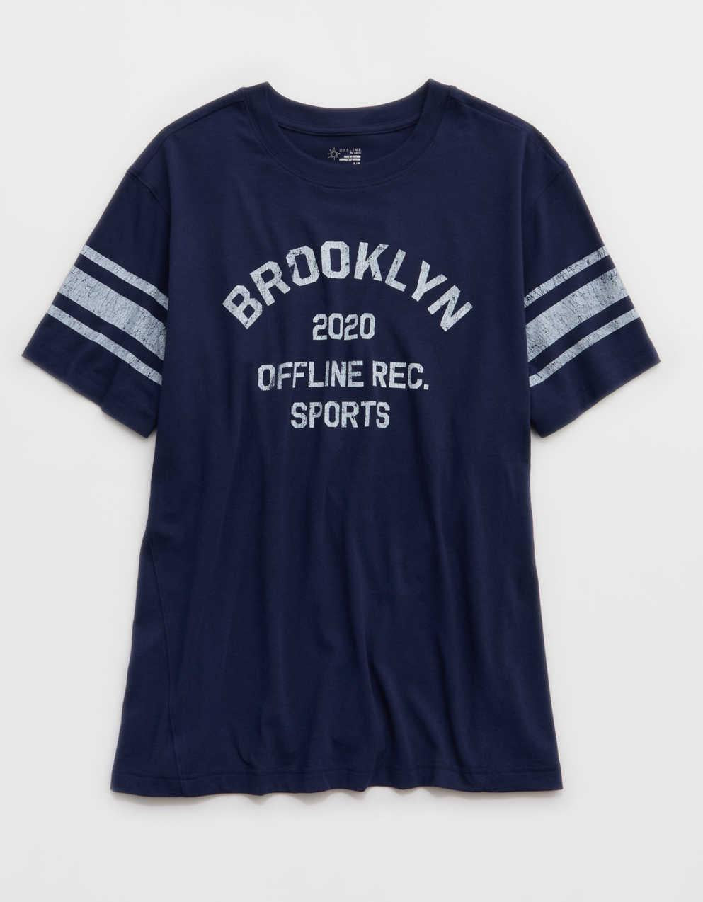 OFFLINE By Aerie Let's Stretch Seamed Boyfriend T-Shirt