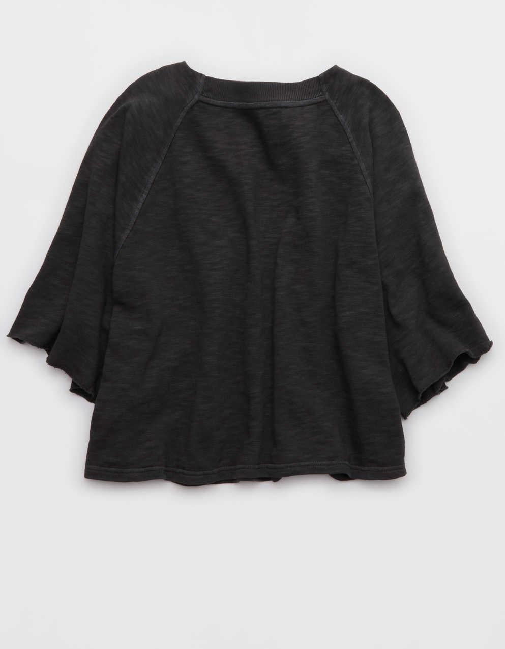 Aerie It's Casual Knit Slub T-Shirt