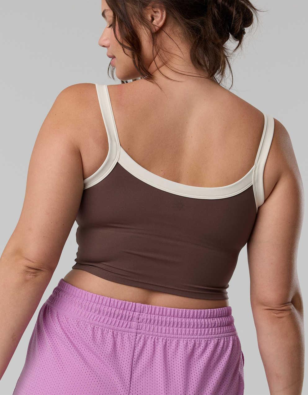 Offline By Aerie Real Me Low Key Ringer Longline Sports Bra