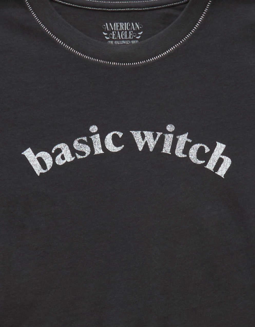 AE Halloween Graphic Shrunken T-Shirt