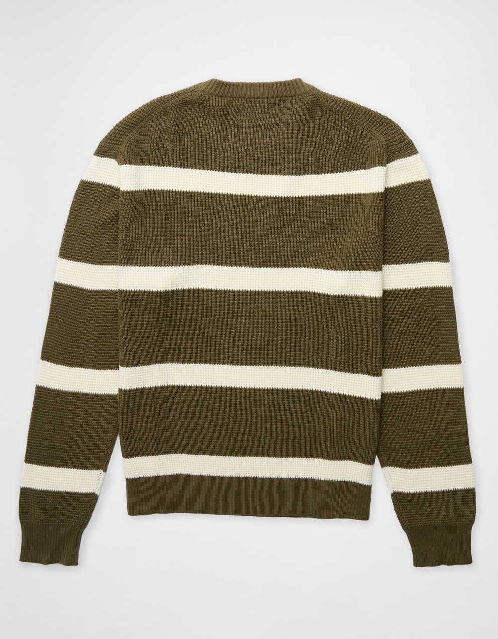 AE Waffle Crew Neck Sweater