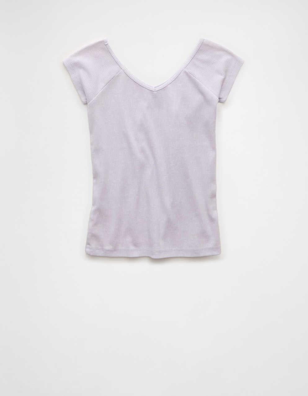 AE Saltwash V-Neck Baby Tee