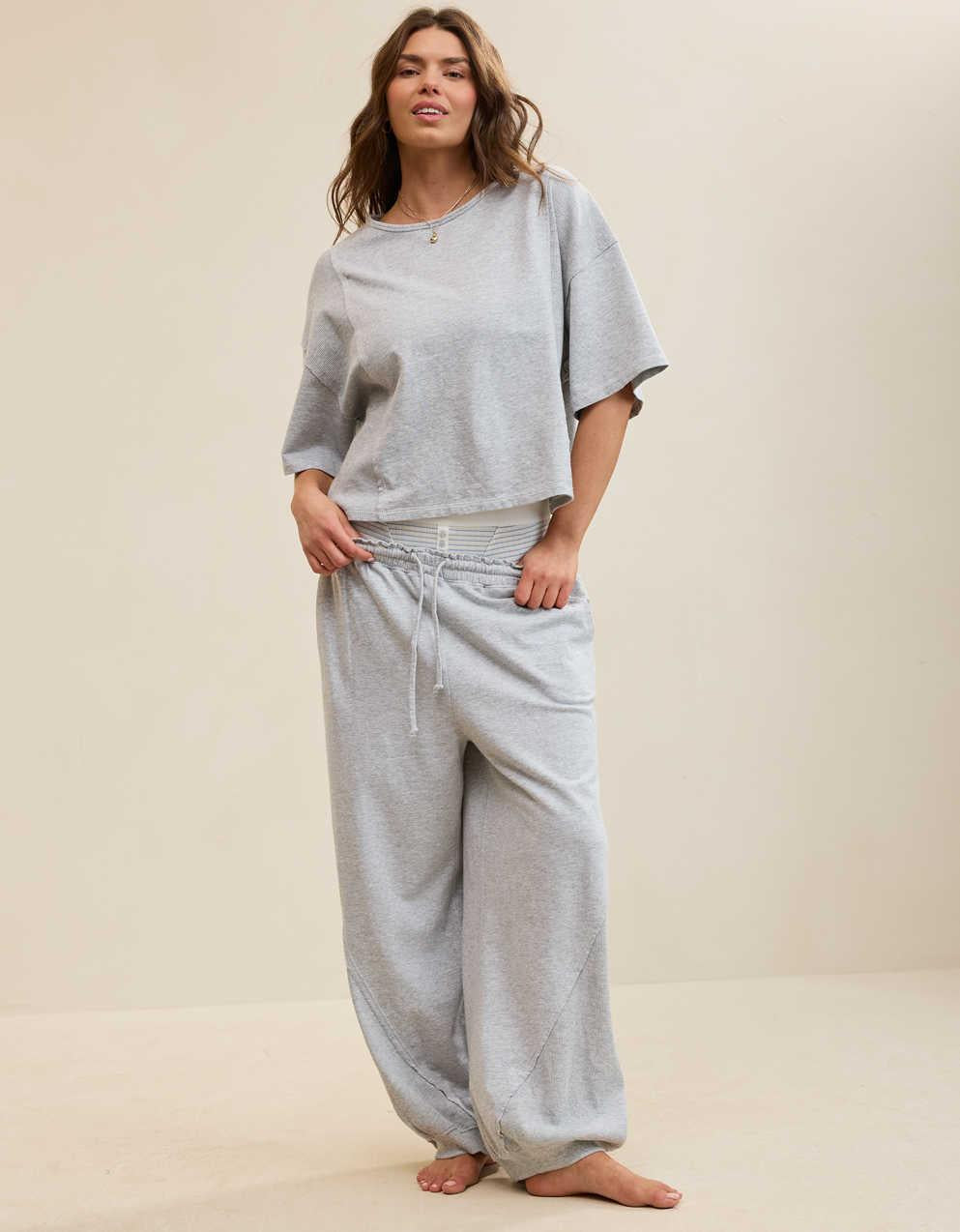 Aerie Unwind Waffle T-Shirt