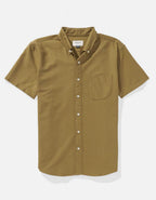 AE Short-Sleeve Slim Fit Button-Up Shirt