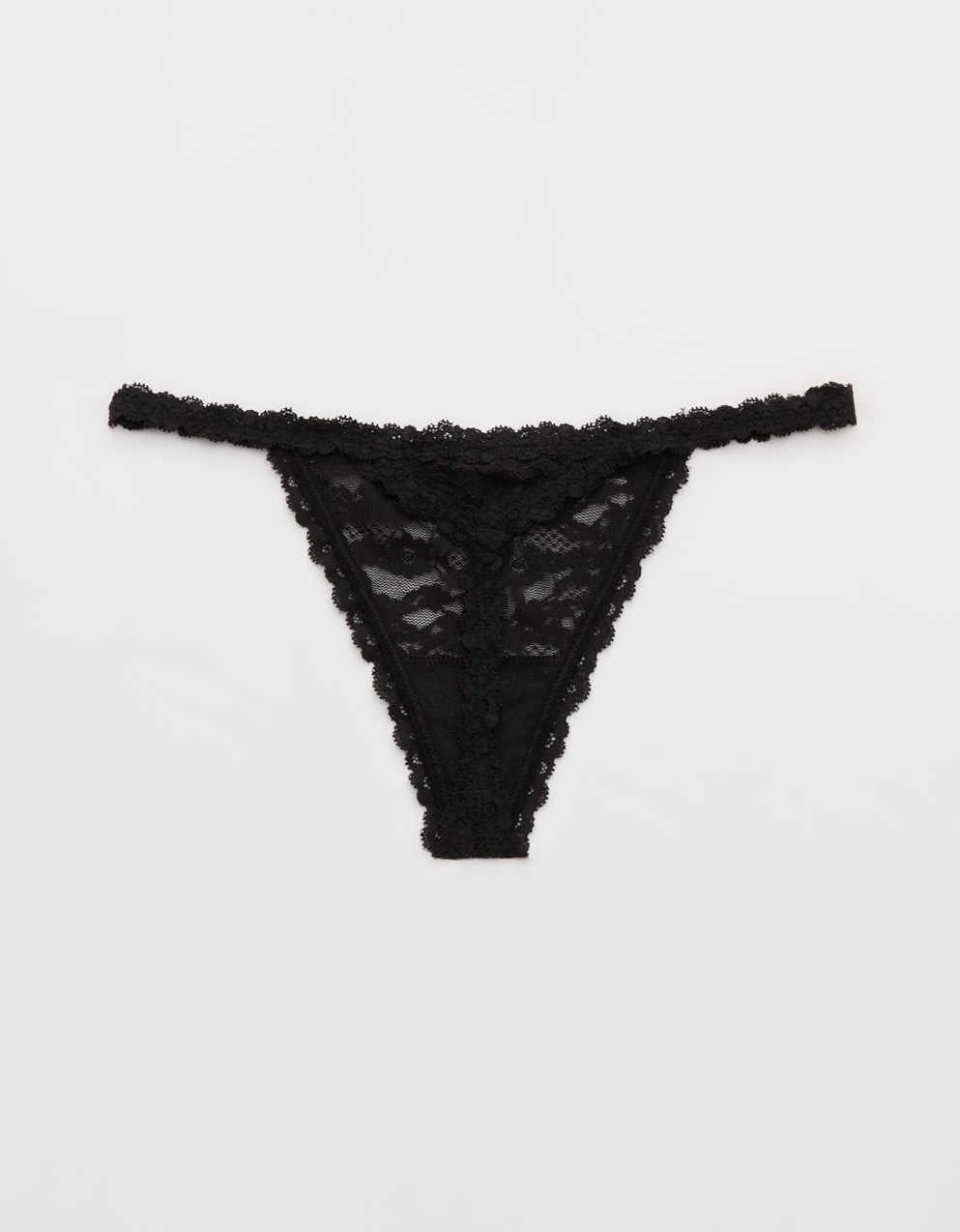 Show Off Vintage Lace String Thong Underwear
