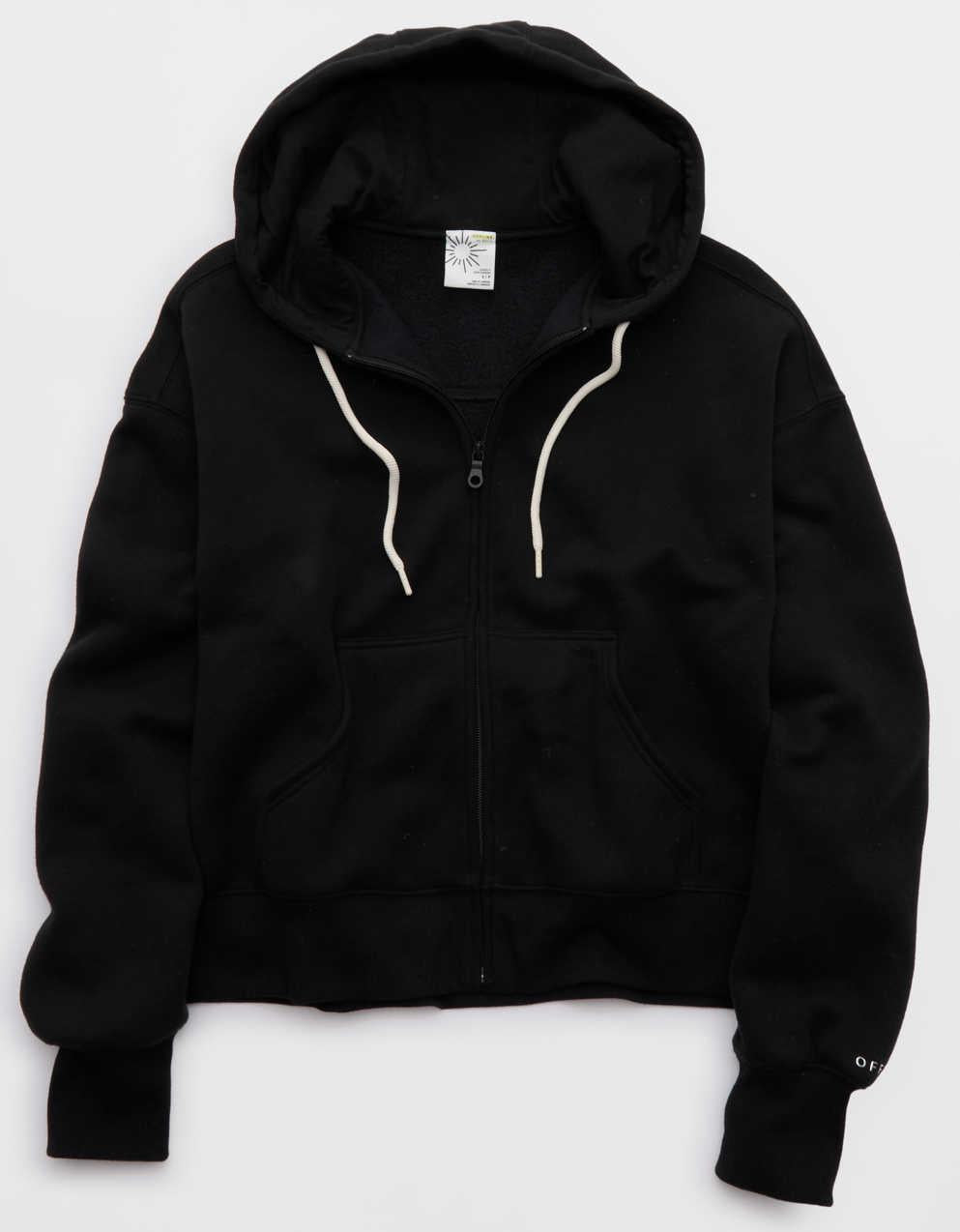 OFFLINE By Aerie Cloud Fleece Classic Full Zip Sweatshirt