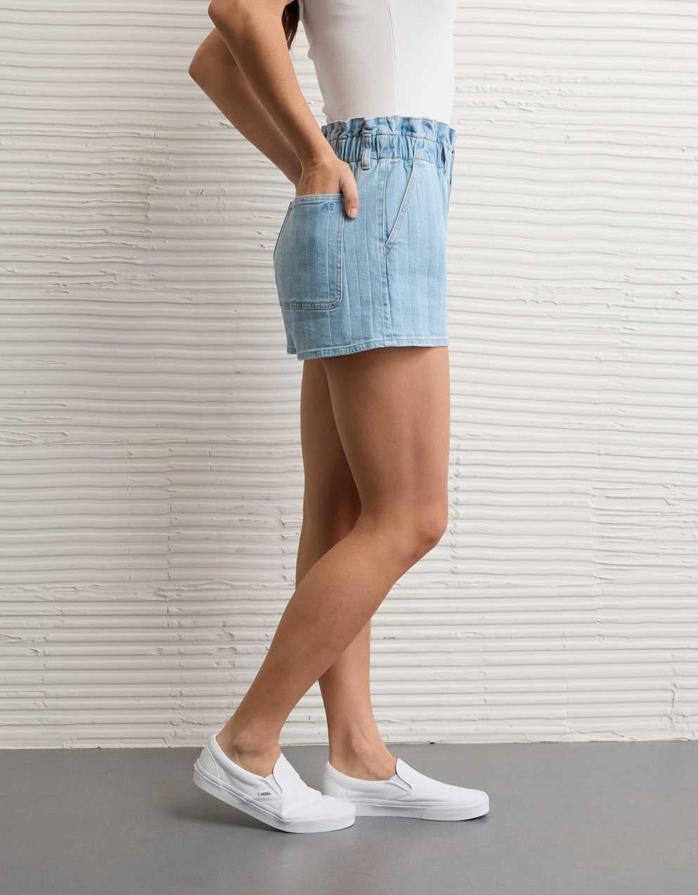 AE Stretch Denim Mom Short