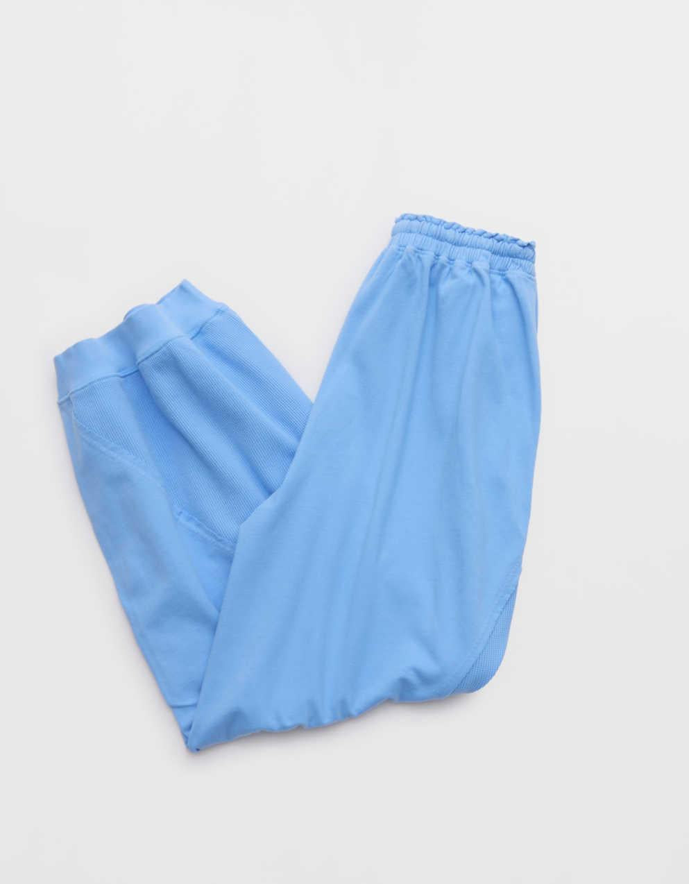 Aerie Unwind Waffle Jogger