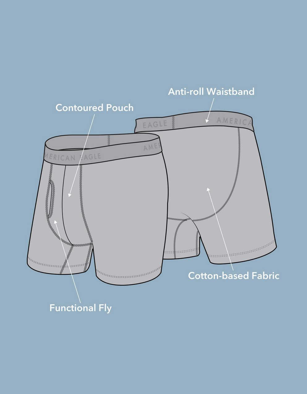 AEO Men's Valentine's Day 6" Classic Boxer Brief
