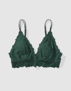 Show Off Rosey Lace Padded Plunge Bralette
