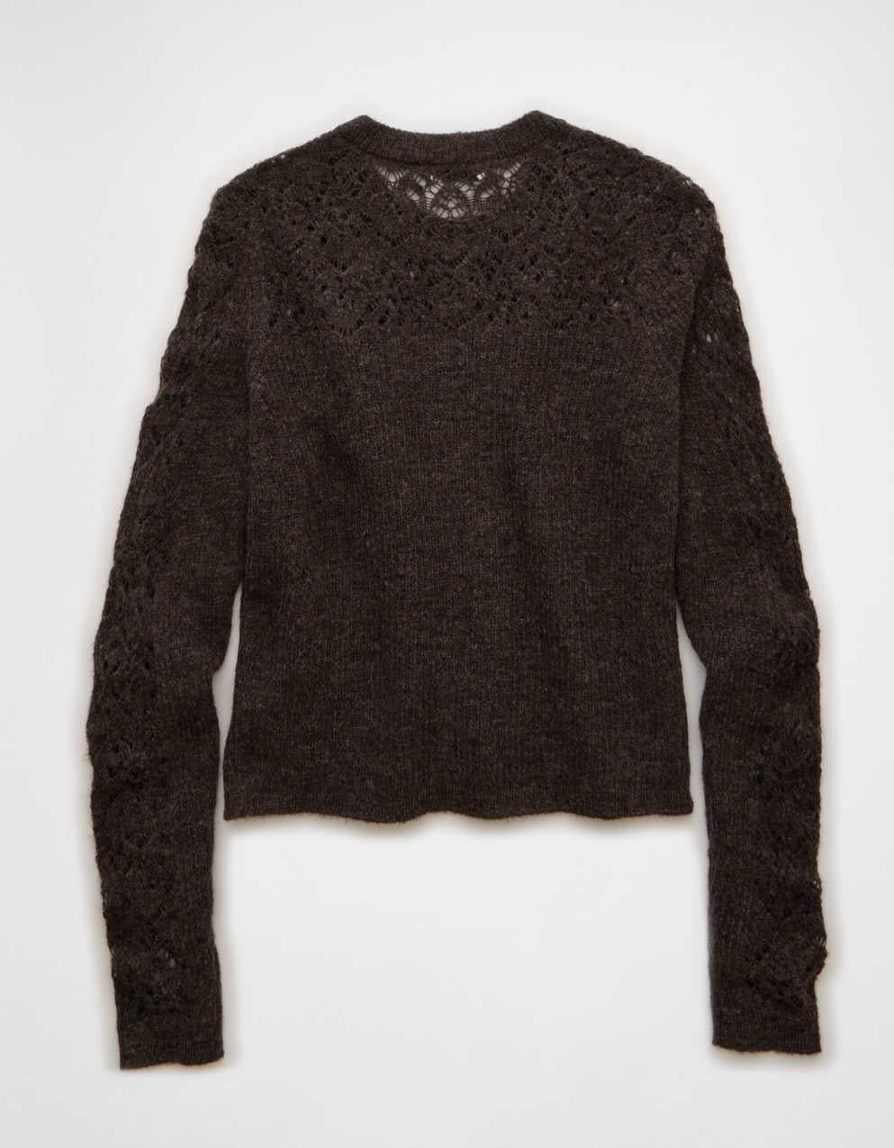 AE Knit Lace Cardigan