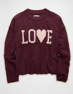 AE Whoa So Soft Valentine's Day Sweater