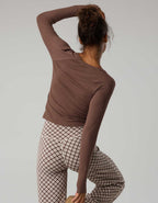 OFFLINE By Aerie Thumbs Up Fitted Ribbed T-Shirt