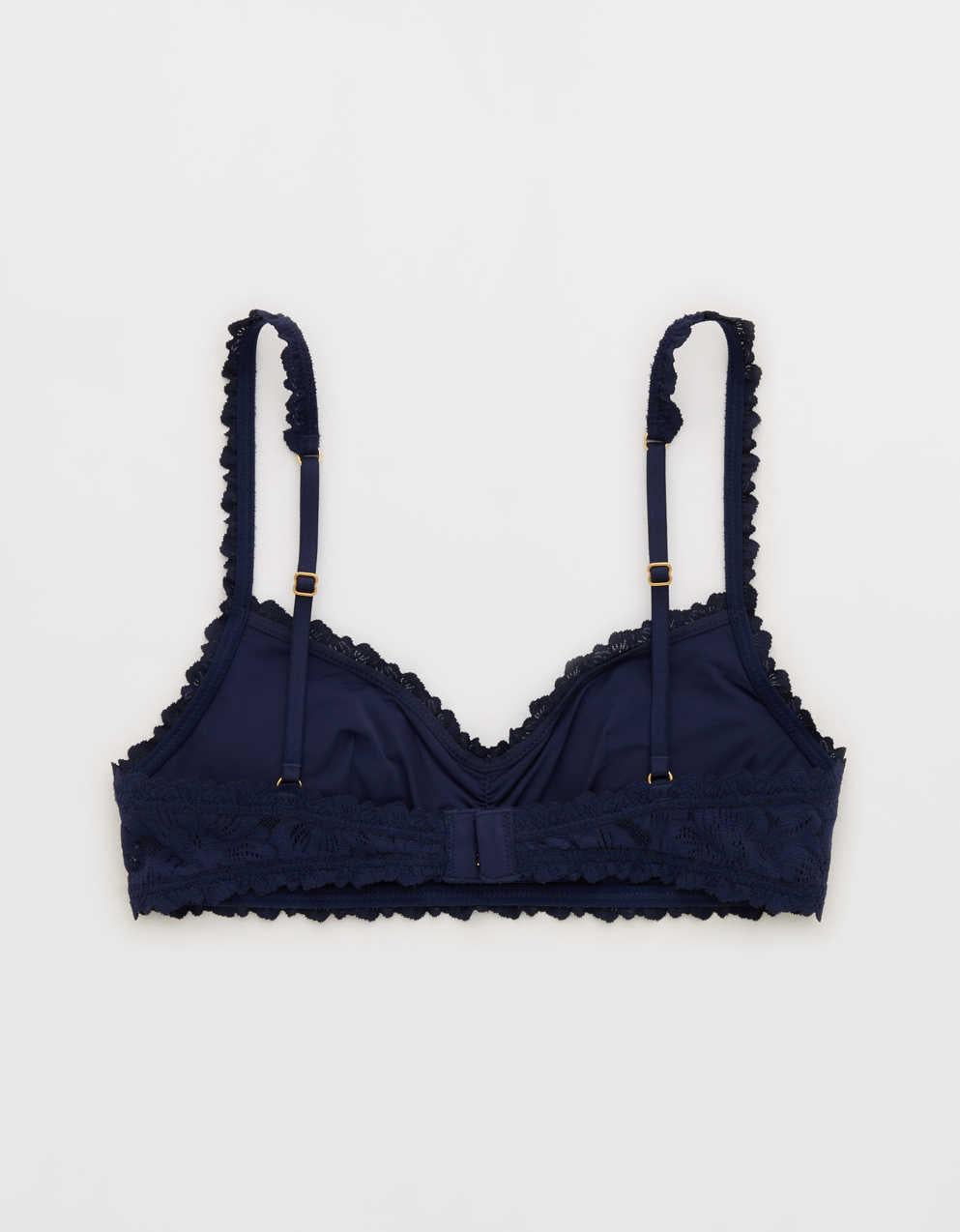 Show Off Rosey Lace Padded Scoop Bralette