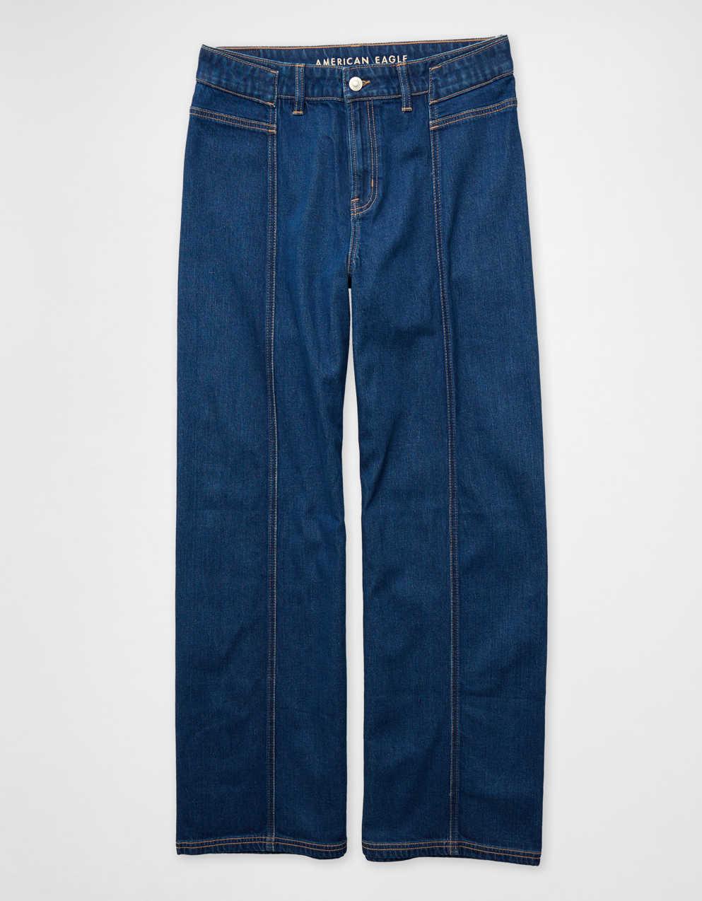 AE Dreamy Drape Low-Rise Ultra Wide-Leg Jean
