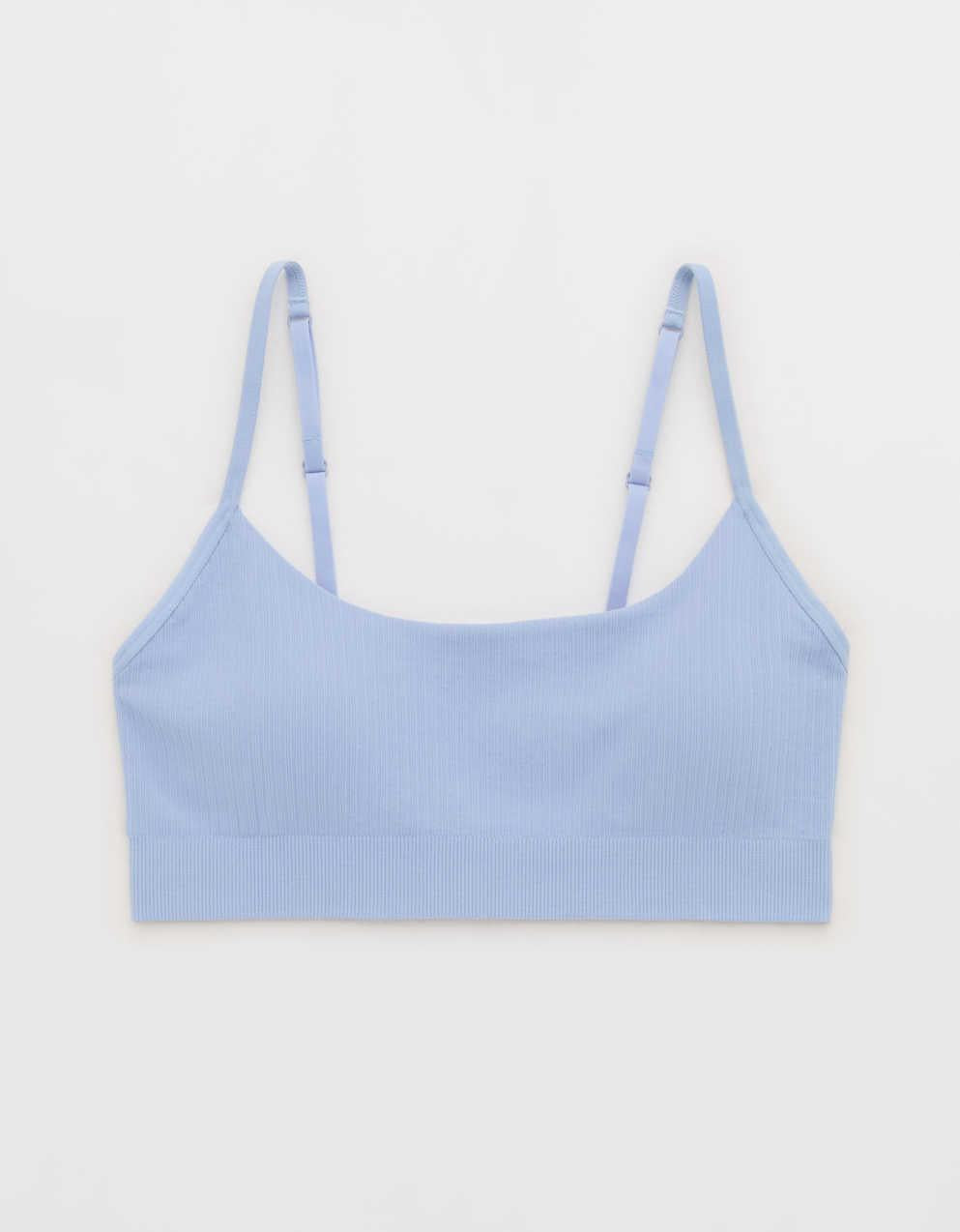 Superchill Seamless Rib Padded Scoop Bralette