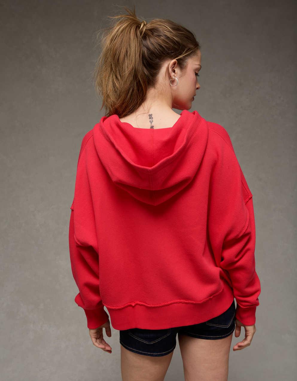 AE Big Hug Lace-Up Hoodie